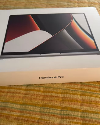 MacBook Pro14, 2021 16GB 512GB, scatola originale