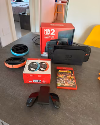 Nintendo Switch 2 piu volanti piu donkey kong