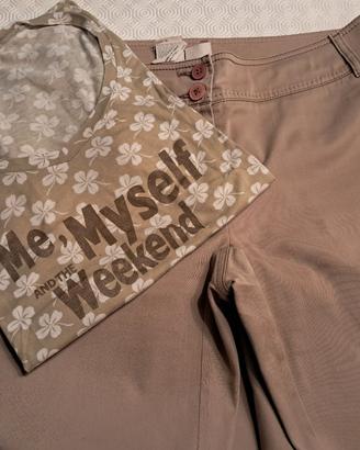 Pantaloni + top coordinato We Maxmara 48