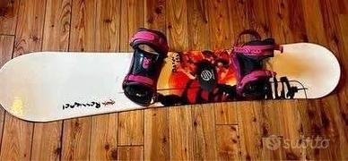 SNOWBOARD attrezzatura completa per principianti