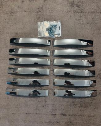 Set 12 maniglie cucina cromate 20x3 cm