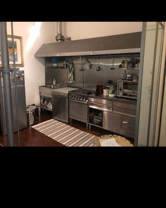 cucina in acciaio Hammer