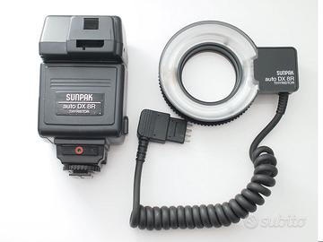 Flash Ring Macro Sunpak Auto dx8r