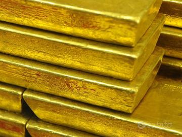 Oro lingotti verghe