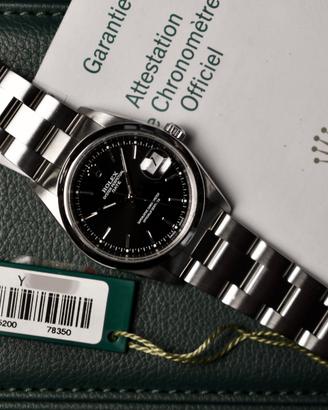 Rolex Date Ref. 15200 Black Full Set  