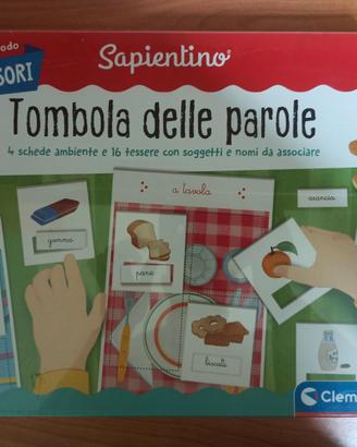 Clementoni Sapientino Tombola delle Parole