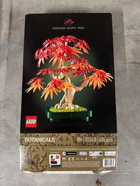 Solo scatola set Lego Botanicals Bonsai giapponese