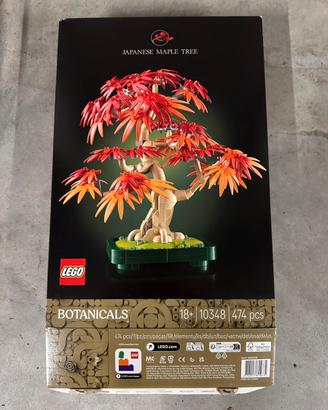 Solo scatola set Lego Botanicals Bonsai giapponese