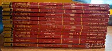 Rivista Quattroruote annata completa 1984