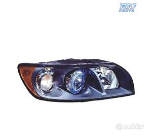 FANALE DESTRO PER VOLVO S40 V50 FONDO NERO H7 HB3