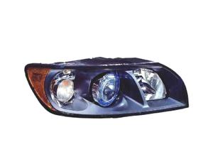 FANALE DESTRO PER VOLVO S40 V50 FONDO NERO H7 HB3
