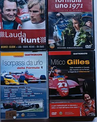 F1 I GRANDI CAMPIONI DEL PASSATO - 4 DVD