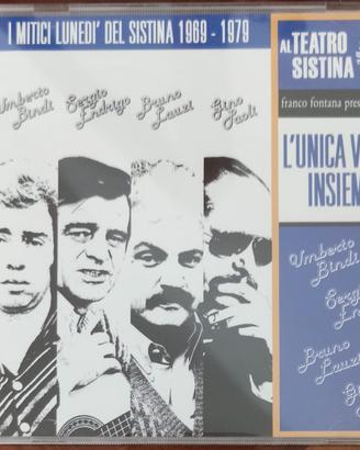 CD raro "L'unica volta insieme al teatro Sistina"