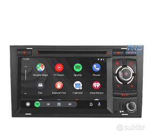 RADIO GPS ANDROID 12 PER AUDI A4 B6 B7 00-08 SEAT 