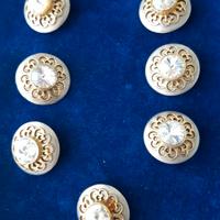 Set 7 Bottoni gioiello Design Ferretti