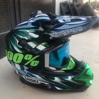 Casco motocross shoei