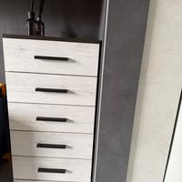 Comó (3 cassetti) + settimino (7casseffi)