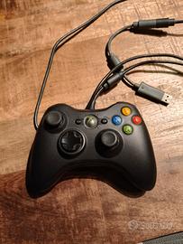 controller xbox 360 e PC xinput cablato
