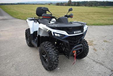 quad AODES PATHCROSS 525 4x4 targa gialla