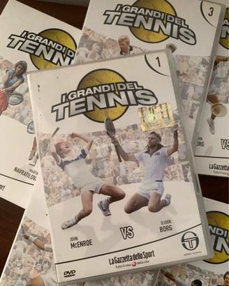 Raccolta 16 dvd sul tennis
