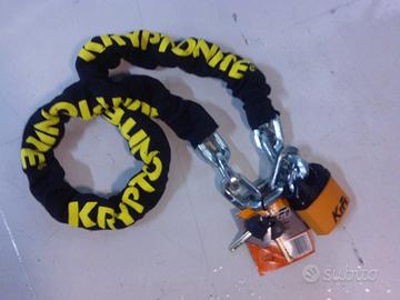 CATENA CON LUCCHETTO X MOTO KRIPTONITE