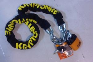 CATENA CON LUCCHETTO X MOTO KRIPTONITE