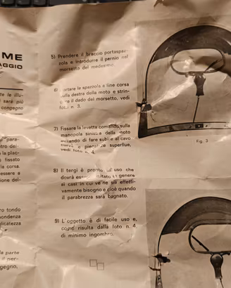 accessorio brevettato tergicristallo manuale mecca