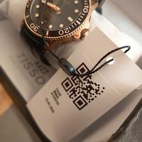 orologio Tissot seastar powermatic 80 Gold nuovo 