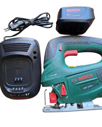 Seghetto Alternativo Bosch + Batteria + caricatore