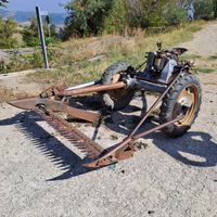 Motofalciatrice Bcs con motore Acme 14 cav Diesel