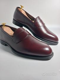 Mocassini Pollini Bordeaux in Pelle - Nuovi, Tagli