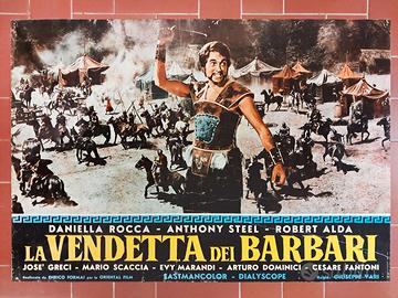La Vendetta Dei Barbari 1960 Poster Originale Alda