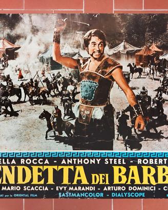 La Vendetta Dei Barbari 1960 Poster Originale Alda
