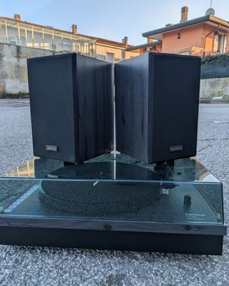 Giradischi con casse Lenco