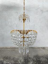 Lampadario vintage anni '70 