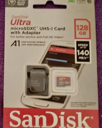 SANDISK microSD 128Gb