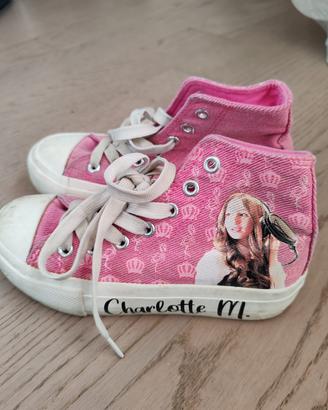 Scarpe Charlotte M. originali Sneakers alte 32