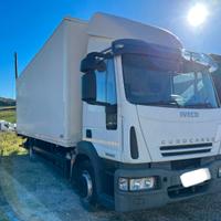 Iveco eurocargo 120e25 furgonatura e sponda dautel