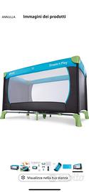 Lettino da campeggio o box x bambini