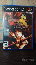 Demon Chaos PS2- PAL ITA- konami-raro cult action(