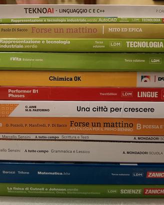 Libri di testo 2°superiore informatica e telec.) 