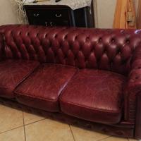 divano 3 posti Chesterfield 