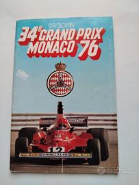 libretto ufficiale del 34° gran premio di Monaco 