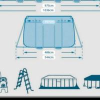 Piscina Intex 975x488x132 Fuori Terra