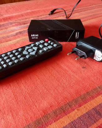 Decoder   Digitale Terrestre Akai    ZAP10K  - DVB