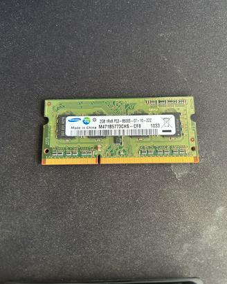 RAM DDR3 2GB portatile