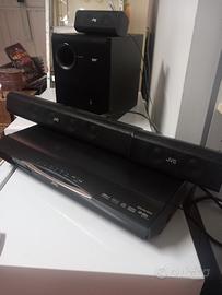 amplificatore JVC con lettore DVD e radio fm 