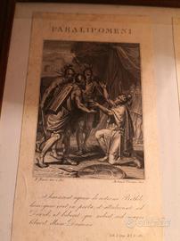 stampe antiche in cornice