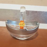 Cestino Anna Hutte cristallo al piombo