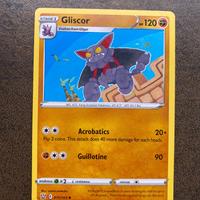Gliscor Set Spada e Scudo Stili di Lotta 072/163